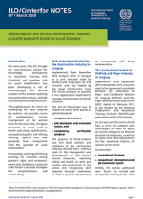 Updating jobs and sectoral development: towards a quality approach based on social dialogue. ILO/Cinterfor Notes, 7 Updating jobs and sectoral development: towards a quality approach based on social dialogue. ILO/Cinterfor Notes, 7