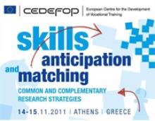 Skills anticipation and matching: common and complementary research strategies Logo evento