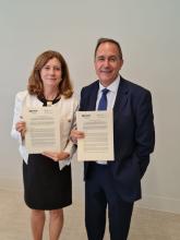 Firma MOU Viceconsejería de Formación Profesional del País Vasco estuvo representada por su Viceconsejero y OIT/Cinterfor