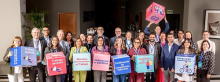 Integrantes del Grupo Tripartito Promotor del Mecanismo Regional para el Reconocimiento Mutuo de Certificación de Competencias Laborales