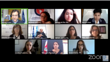 Foto de panelistas