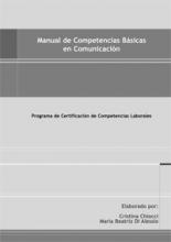 Manual de competencias básicas en comunicación