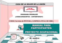 Manual para participantes: el Proyecto Ocupacional.  